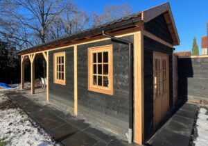 Tuinschuur op maat in Grou